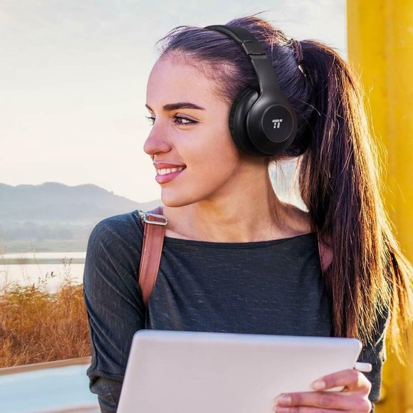 Bluetooth Headphones Bluetooth Headset With Dual 40 MM Drivers For Powerful - Picture 8 of 11